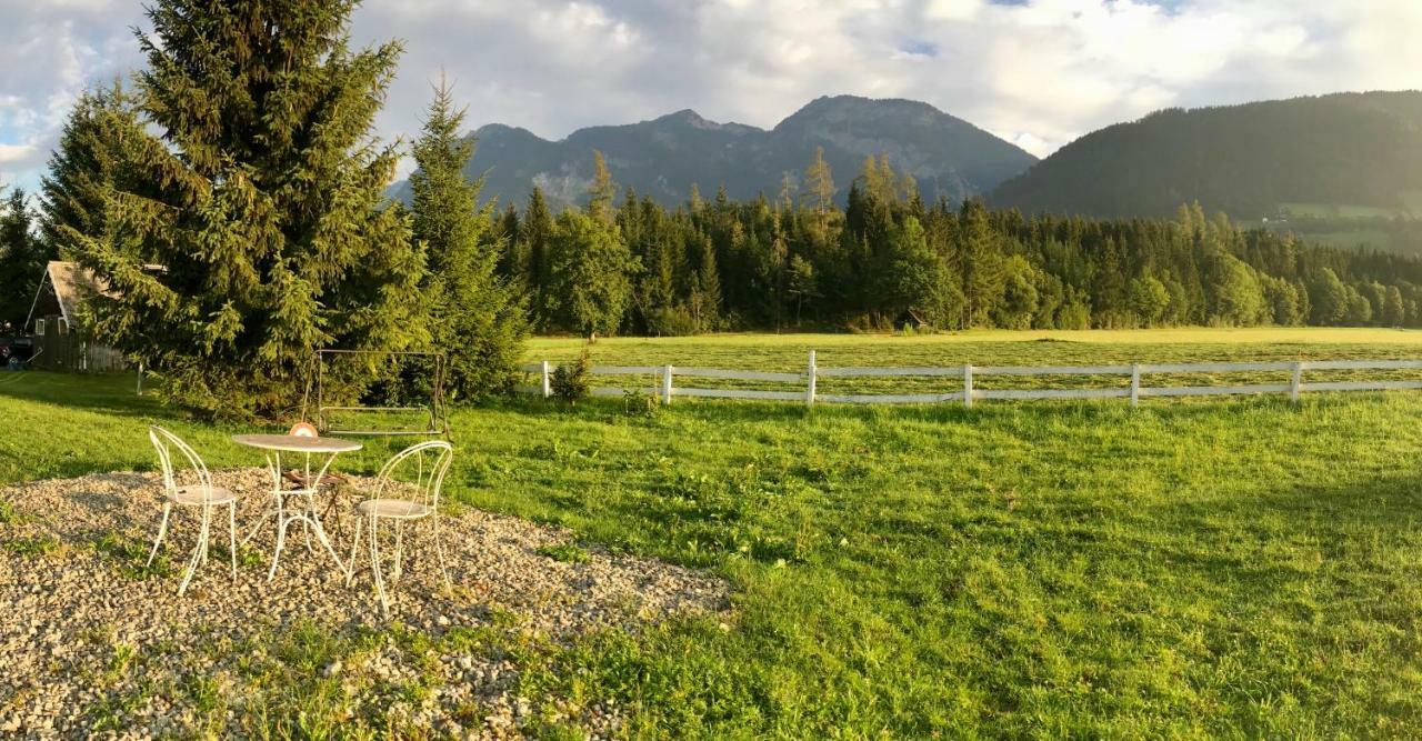 Traumhafte Wohnung Auf Pferde Ranch Aich  Eksteriør bilde