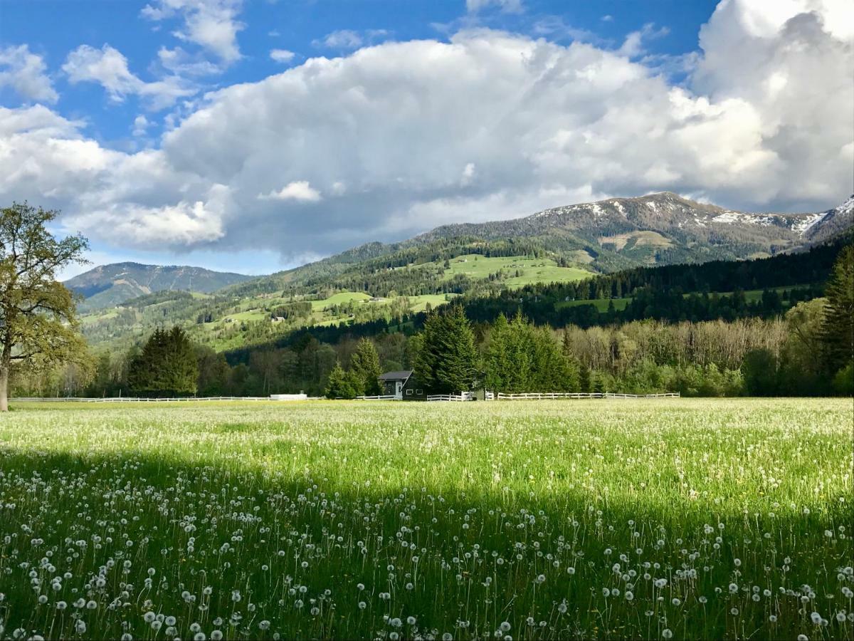 Traumhafte Wohnung Auf Pferde Ranch Aich  Eksteriør bilde